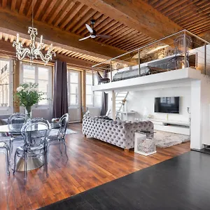  Apartment Le Carre Merciere , De Luxe Au Coeur De Lyon, Loft Et
